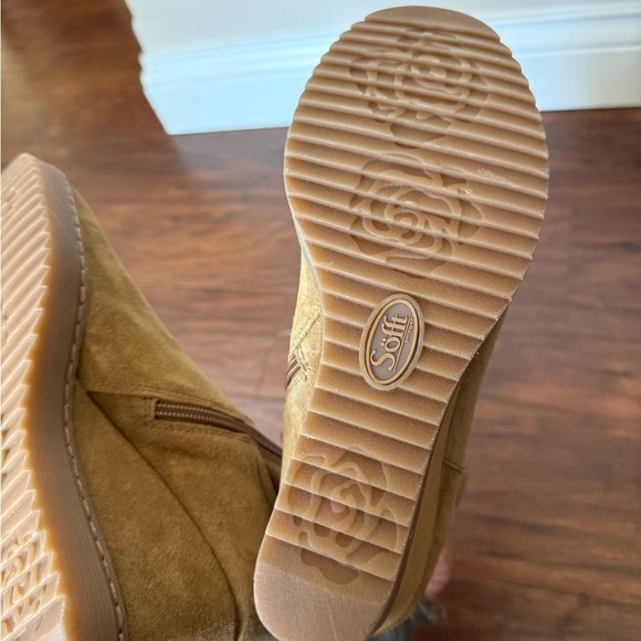 Sofft NWOT Shary Aqua Waterproof Camel Color Ankle Booties-Size 9 - Picture 8 of 16